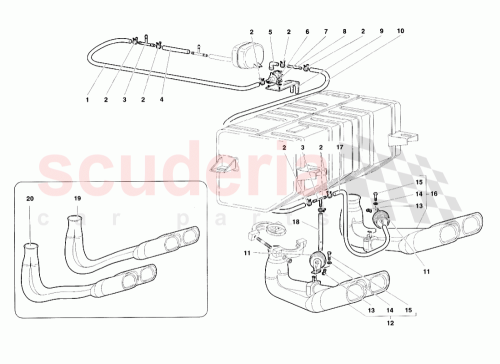 Part Diagram for Lamborghini 004437813