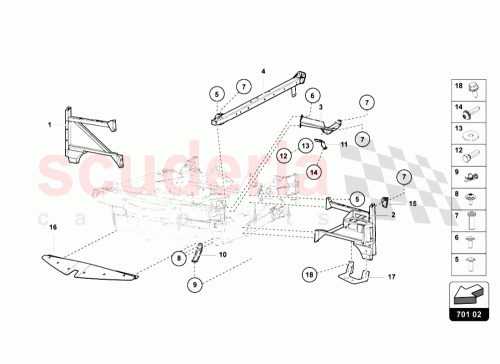Part Diagram for Lamborghini 470806191E