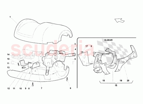 Part Diagram for Lamborghini N0154487