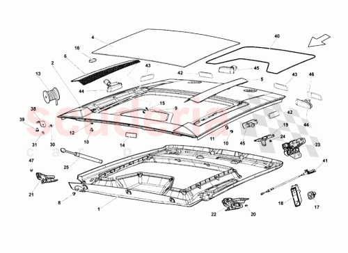 Part Diagram for Lamborghini 400947159