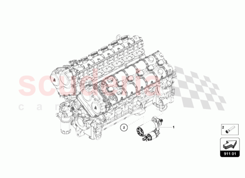 Part Diagram for Lamborghini N10451302