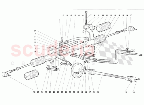 Part Diagram for Lamborghini 004332458