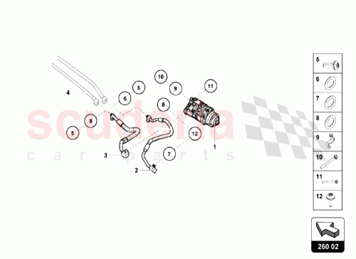Part Diagram for Lamborghini 420260759C