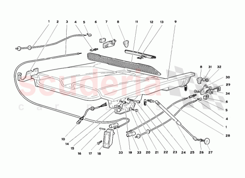 Part Diagram for Lamborghini 0092003867