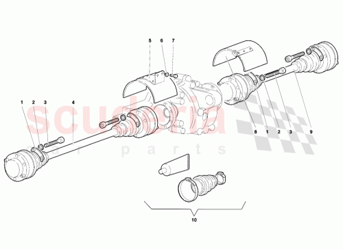 Part Diagram for Lamborghini 002535052