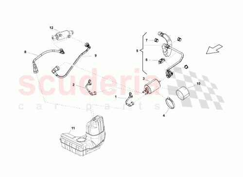 Part Diagram for Lamborghini 400201169
