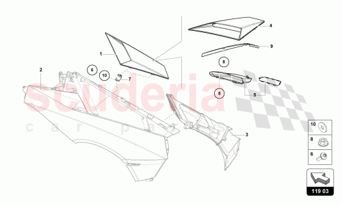 Part Diagram for Lamborghini 470853632L