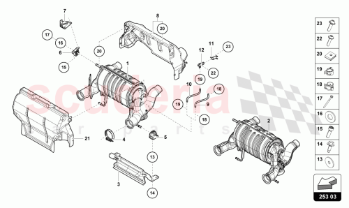Part Diagram for Lamborghini 470825613G