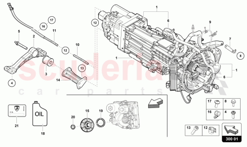Part Diagram for Lamborghini 0CE300041E