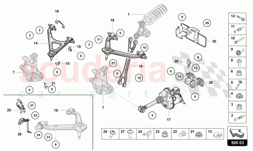 Part Diagram for Lamborghini 470513387E