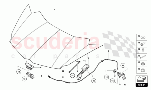 Part Diagram for Lamborghini 471823533