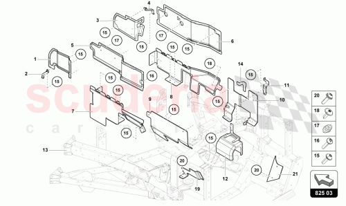 Part Diagram for Lamborghini 470825720D