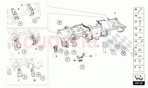 Part Diagram for Lamborghini 472880672