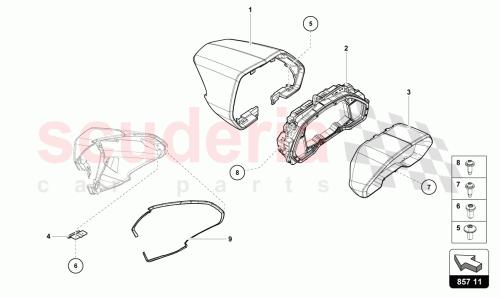 Part Diagram for Lamborghini 472858278C