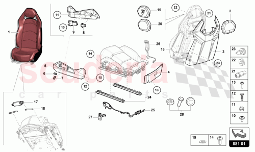Part Diagram for Lamborghini 470881097Q