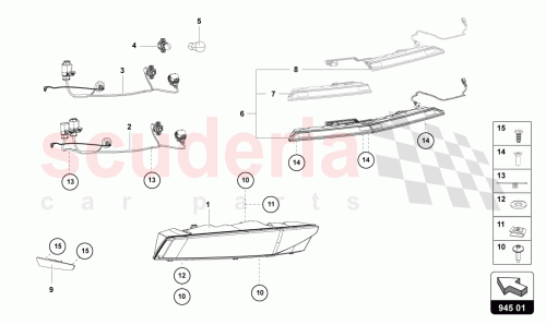 Part Diagram for Lamborghini 470945128B