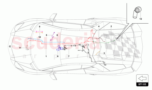 Part Diagram for Lamborghini 470971679C