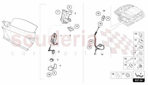 Part Diagram for Lamborghini 47C837627A