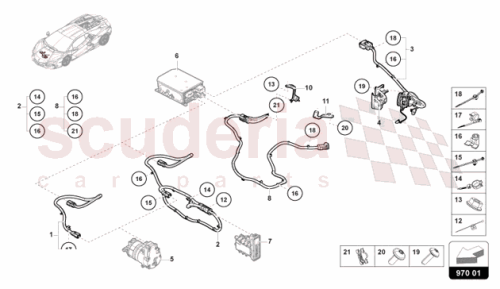 Part Diagram for Lamborghini 47A907102B