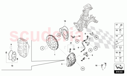 Part Diagram for Lamborghini 4S0698151R