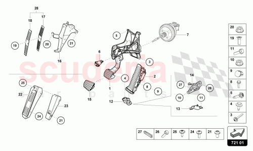 Part Diagram for Lamborghini 4S2723031E