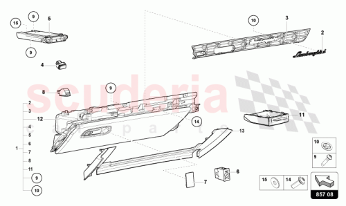 Part Diagram for Lamborghini 4T2857226Q