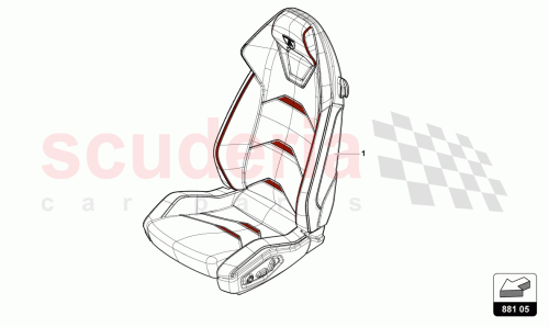 Part Diagram for Lamborghini 4T7881022KPXZ0