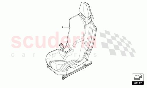 Part Diagram for Lamborghini 4T0860008B
