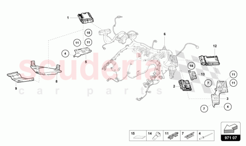 Part Diagram for Lamborghini 4T0907552BC