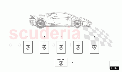 Part Diagram for Lamborghini 4T0012720SS
