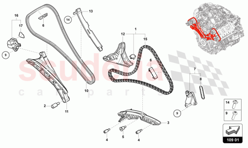 Part Diagram for Lamborghini 0P2109450F