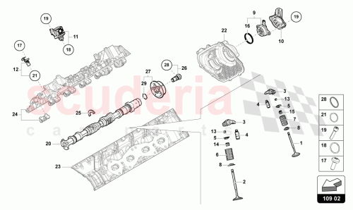 Part Diagram for Lamborghini 06M109235