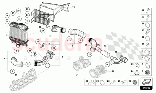 Part Diagram for Lamborghini 4G0129669C