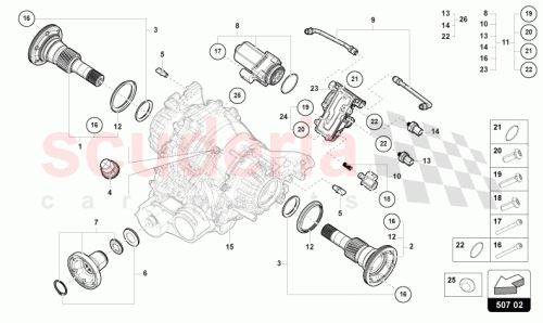 Part Diagram for Lamborghini 0BF525375