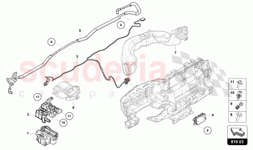 Part Diagram for Lamborghini G080401A1