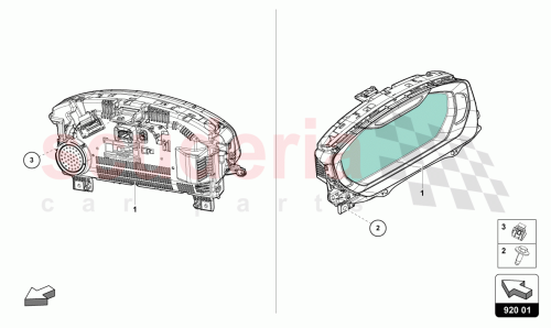 Part Diagram for Lamborghini 4ML920790Q