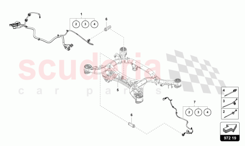 Part Diagram for Lamborghini 8H5974220A
