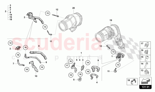 Part Diagram for Lamborghini 4M0131649Q