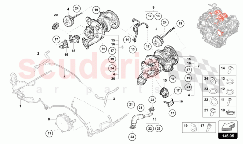 Part Diagram for Lamborghini 0P2145140C
