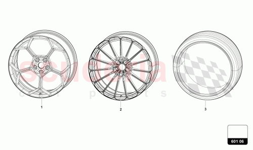 Part Diagram for Lamborghini 4ML601025CB