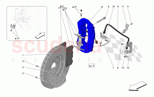 Part Diagram for Maserati 670220156