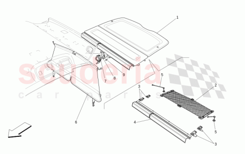 Part Diagram for Maserati 670044124