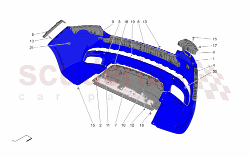 Part Diagram for Maserati 670274261