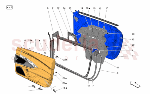 Part Diagram for Maserati 670303632