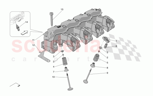 Part Diagram for Maserati 675000909