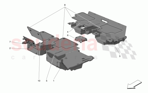 Part Diagram for Maserati 670167735