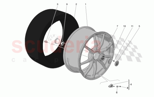 Part Diagram for Maserati 670353376