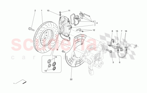 Part Diagram for Maserati 670161640