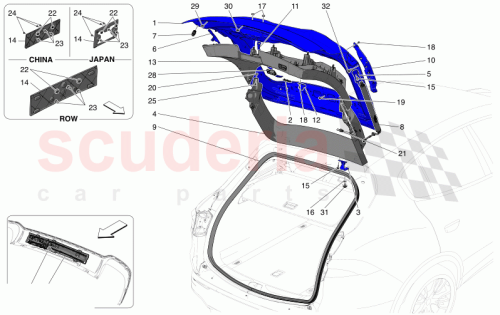 Part Diagram for Maserati 670167675