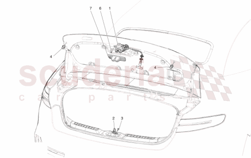 Part Diagram for Maserati 670219378